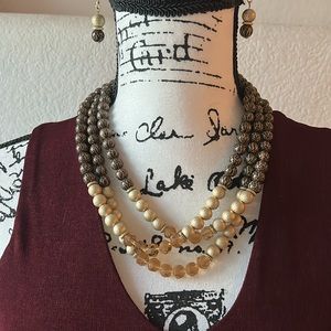 Necklace With Matching Earrings